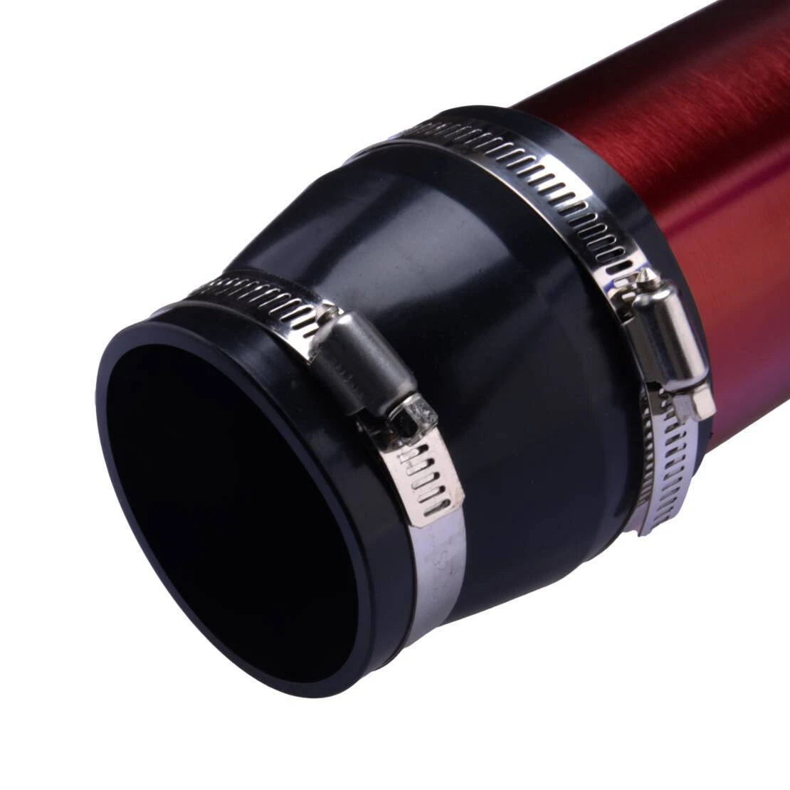 3" Universal Cold Air Filter Aluminum Induction Intake Pipe Hose for Car
