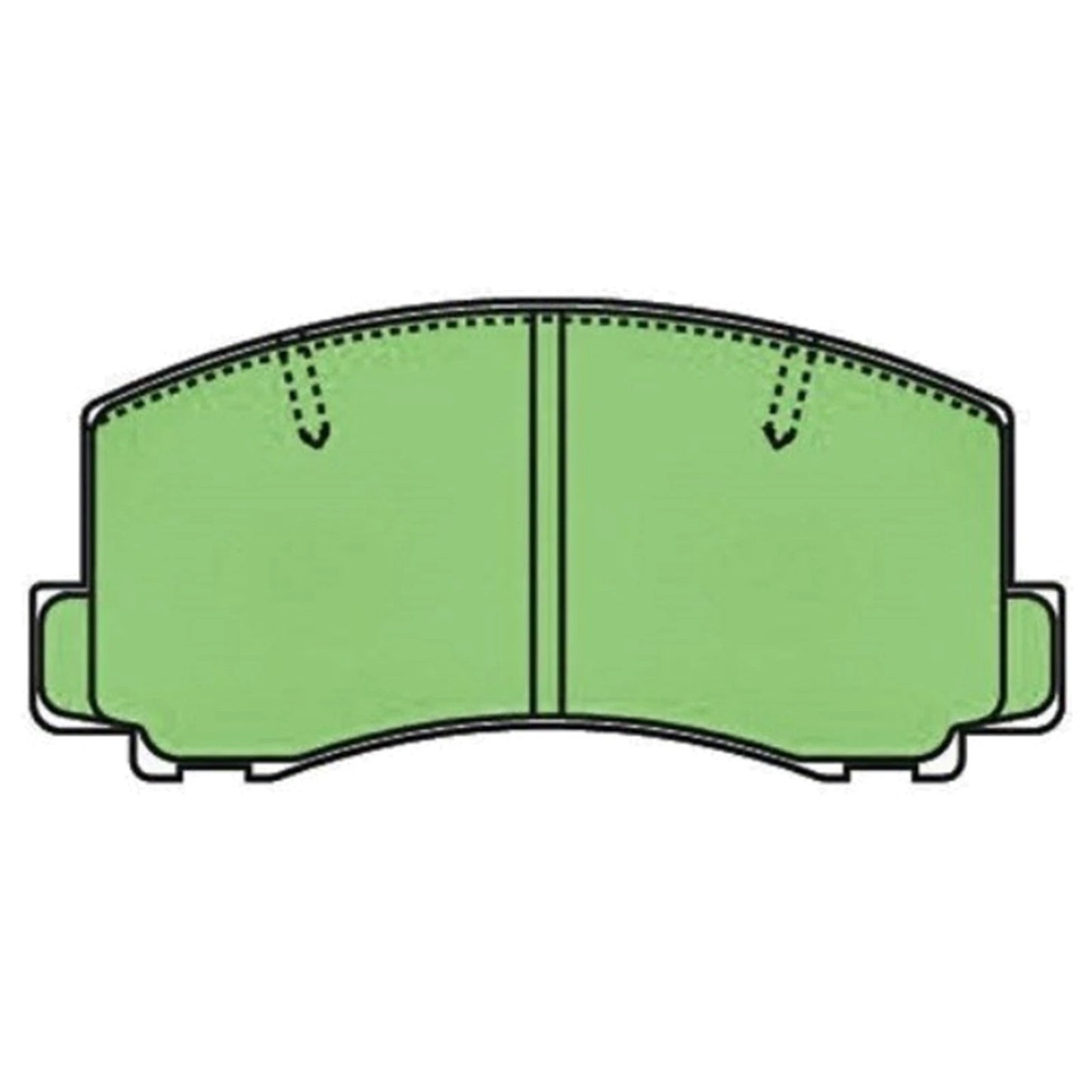 Front Disc Brake Pad Set for Nissan Pulsar N12 (1983-1987)
