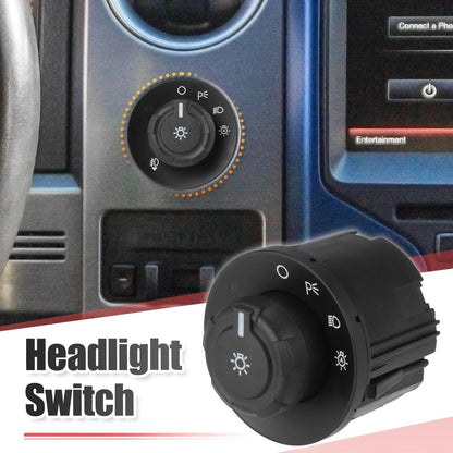 Headlight Lamp Fog Light Control Switch for Ford F-150 (2009-2019)