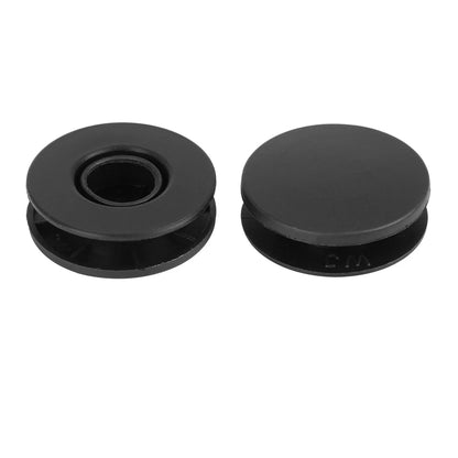 4 x Car Floor Mat Clips Black 1.48 Inch for Mercedes GLK SLK ML RS (2008-2015)