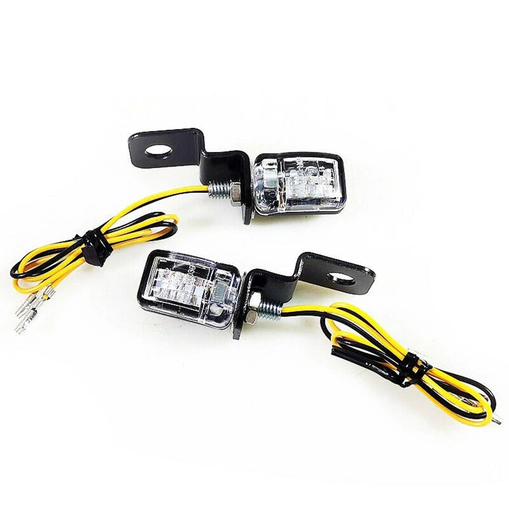 Indicator Lights Bracket 2 x Black Fitting