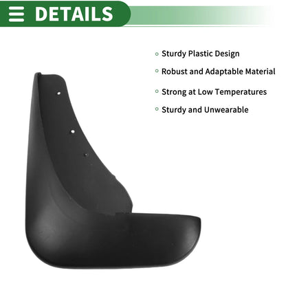 Mud Flaps Splash Guards for Ford Focus Hatchback (2009-2011)