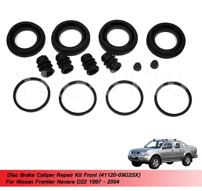 Disc Brake Caliper Repair Kit for Nissan Navara D22 (1997-2004)