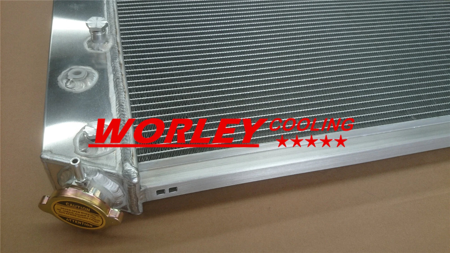 3 Row Aluminum Radiator for Chevrolet K10/K20/K30 1979-1980 4.1L-5.7L