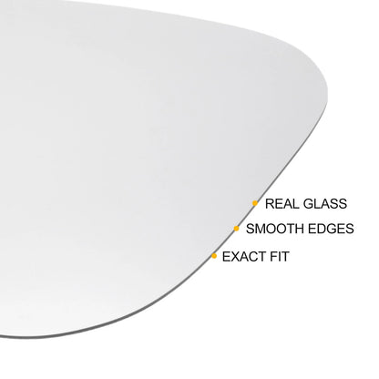 Left Side Mirror Glass with Heated Back for Porsche Cayenne (2002-2007)