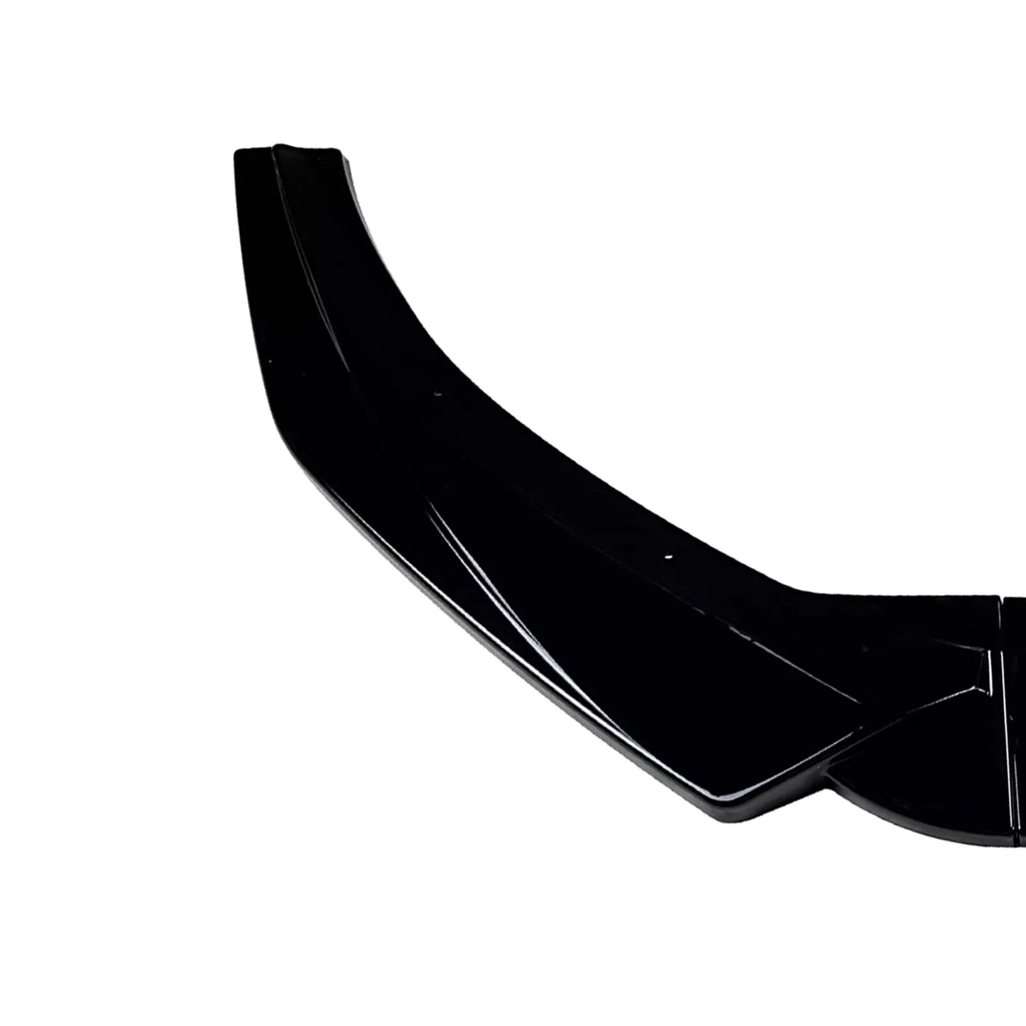 Gloss Black Front Bumper Spoiler Lip for Audi A3 8V (2013-2016)