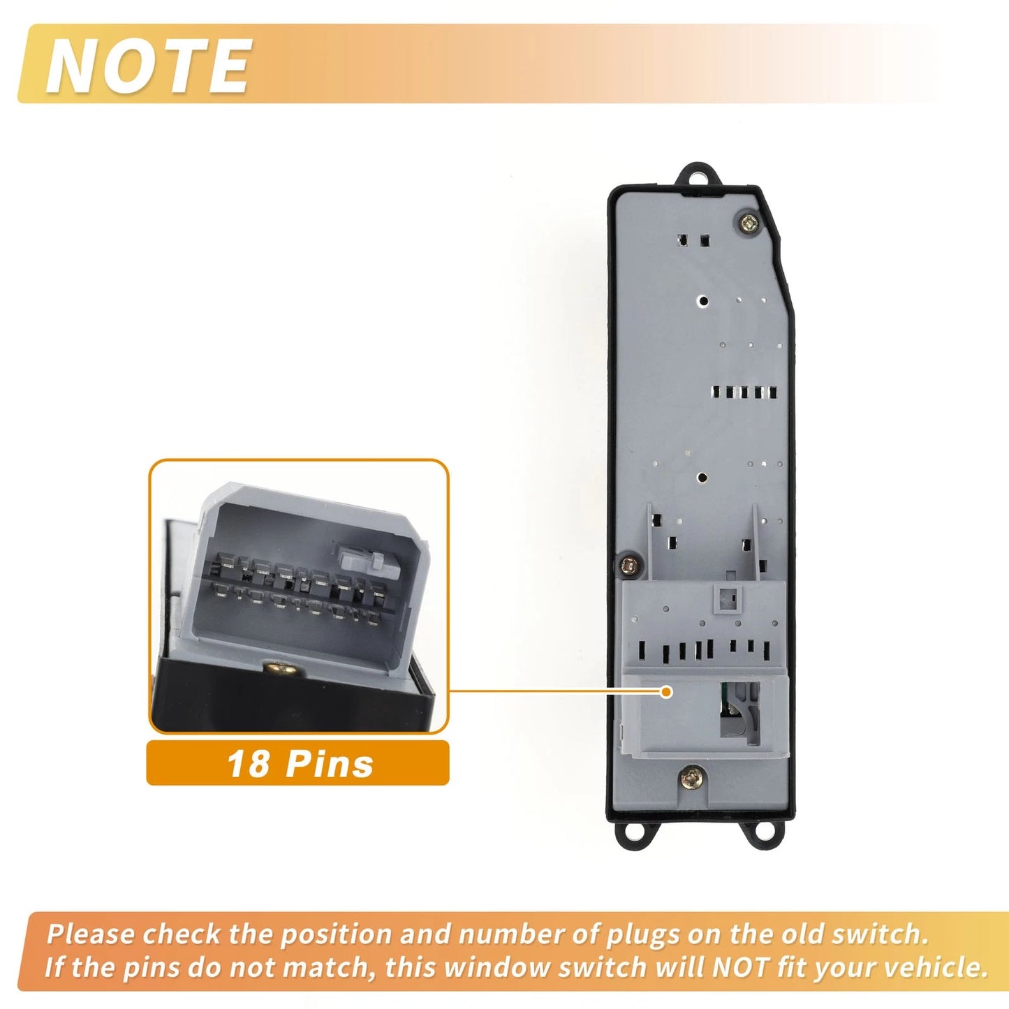 Power Window Switch for Toyota Hilux (2004-2009)