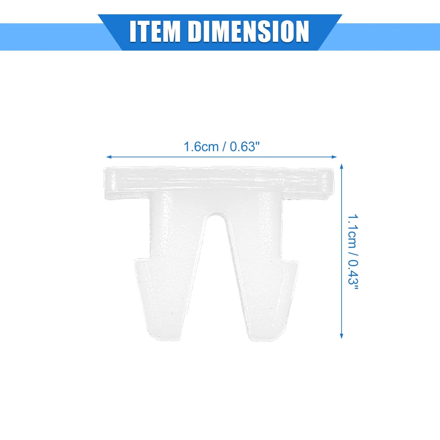 25pcs Front Bumper Support Splash Shield Clips for Lexus RC300 (2015-2020)