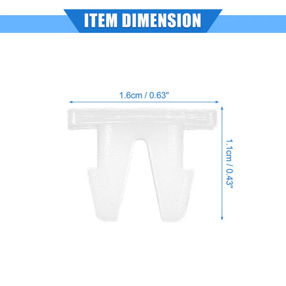 25pcs Front Bumper Support Splash Shield Clips for Lexus RC300 (2015-2020)