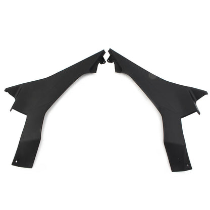 Black Seat Side Fairing Cowl Panel Covers for KAWASAKI Ninja 400 (2018-2020)