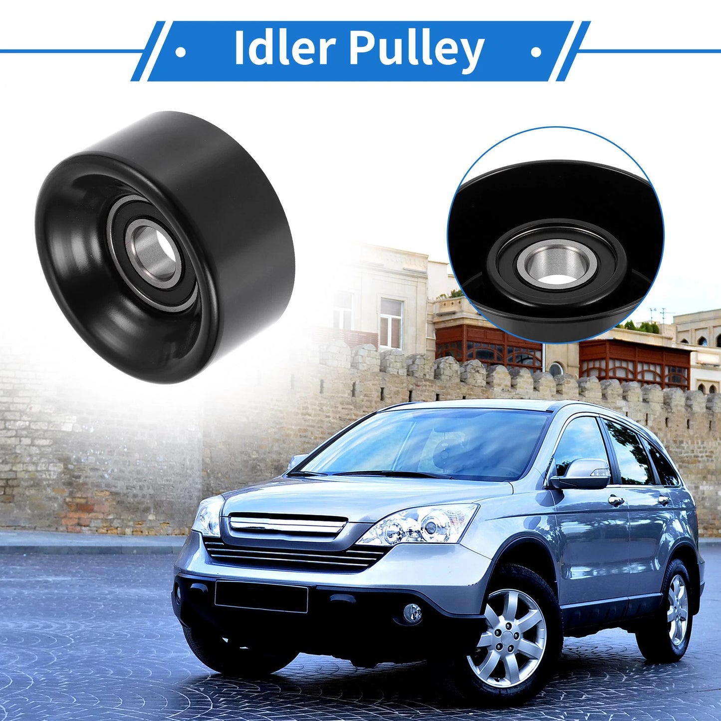 Drive Belt Idler Pulley for Acura TSX (2004-2014) 1 Pc