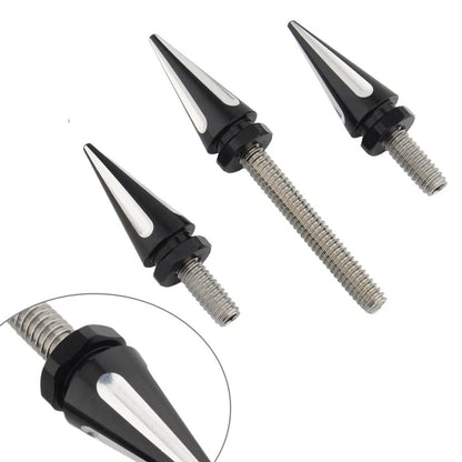 3 x Windshield Trim Screws for Harley Electra Glide 2014-2023 Black