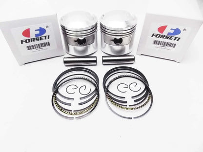 64mm Piston Set w/ Rings & Clips for Honda CL350 Scrambler (1968-1973)