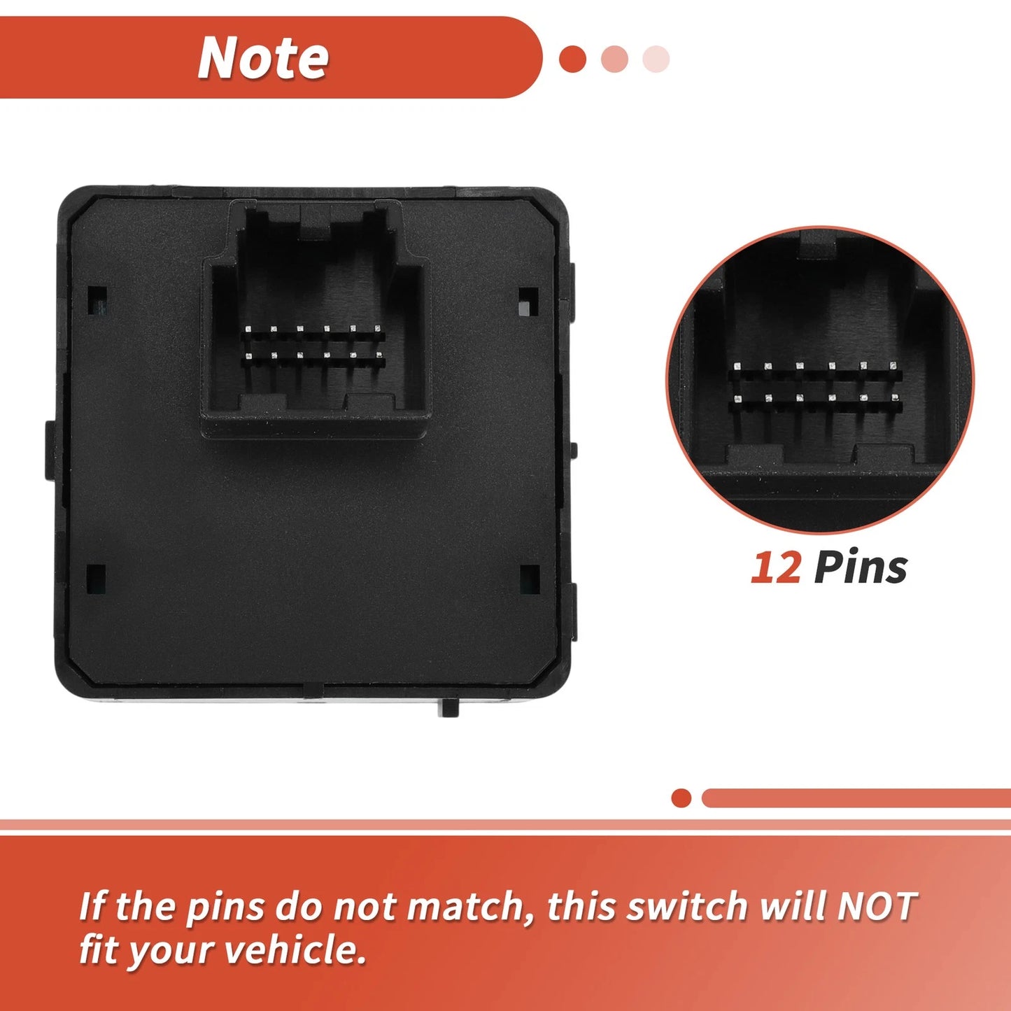 4x4 Wheel Drive Switch for Chevrolet Avalanche (2008 - 2013)
