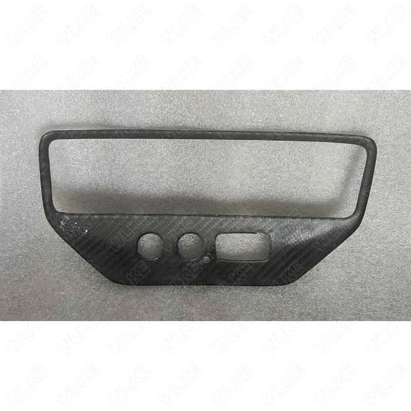 Carbon Fiber Radio Console Panel Cover Trim for Maserati GranTurismo 2008-2017