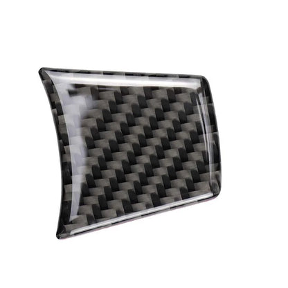Real Carbon Fiber Car Steering Wheel Sticker Lower Trim Fit For BMW Z4 2009-2015