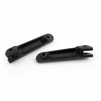 Black Aluminum Front Footrests for Yamaha R1 R6 R6S (1999-2012)