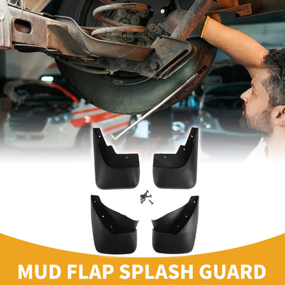 Front & Rear Mud Flap Splash Guards for Ford Fiesta (2005-2008)