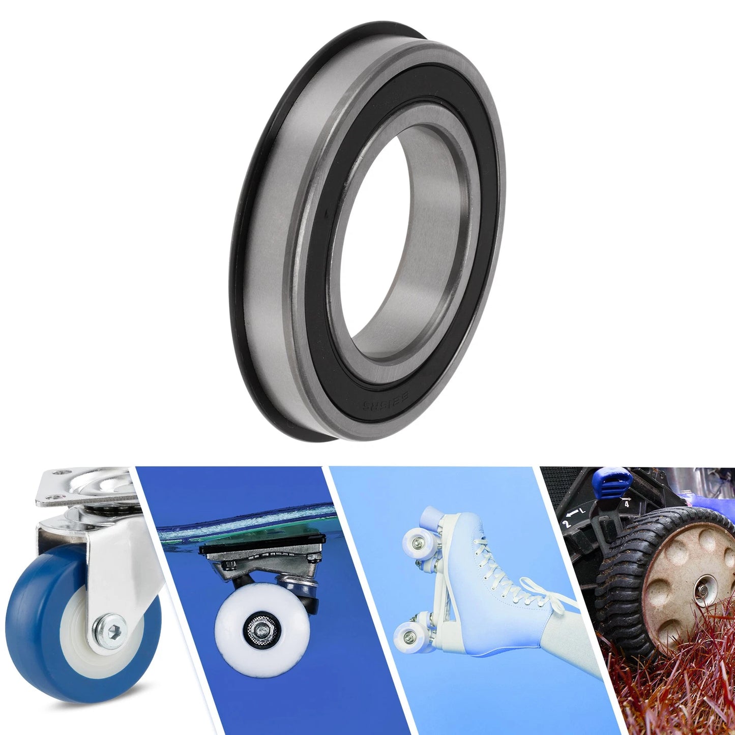 Deep Groove Ball Bearings / 75x130x25mm / Scooter Skateboard Wheel