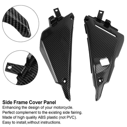 Carbon Fiber Side Frame Cover for Kawasaki Z650 Ninja (2017-2023)