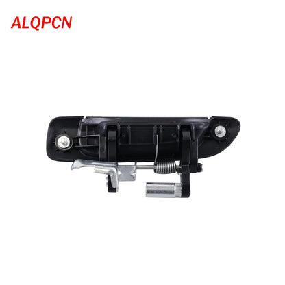 4 x Outside Door Handle Smooth Black for Honda Civic (2001-2005)