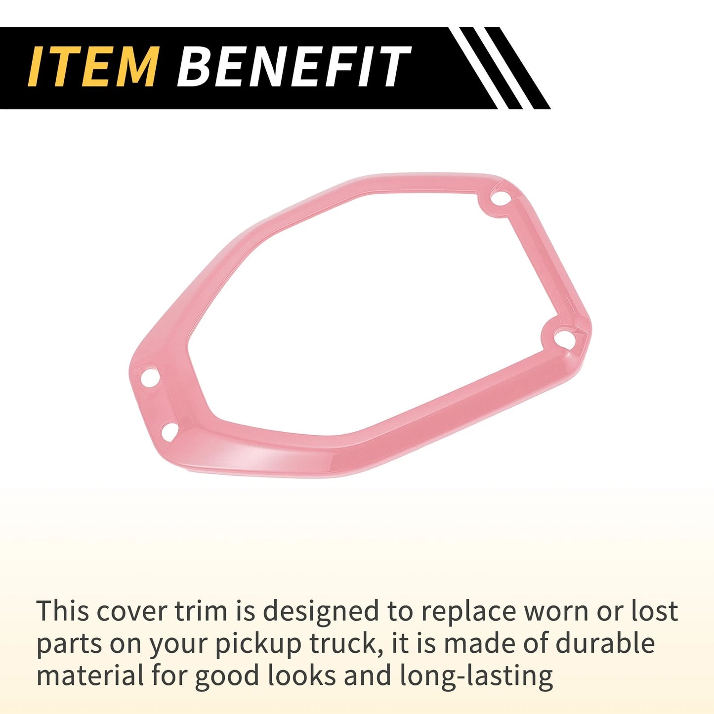 Roof Speaker Audio Frame Cover Trim for Jeep Gladiator JT (2020-2024) - Pink