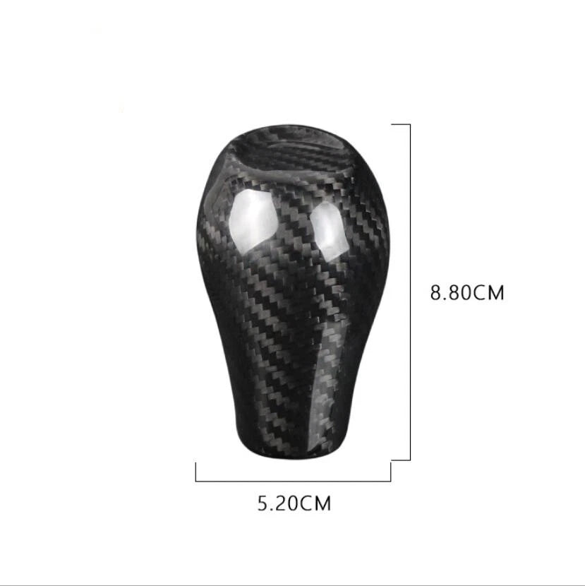 Carbon Fiber Gear Shift Head Cover Knob Cap fit For Chevrolet Camaro 2017-2019