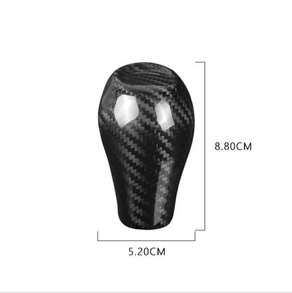 Carbon Fiber Gear Shift Head Cover Knob Cap fit For Chevrolet Camaro 2017-2019