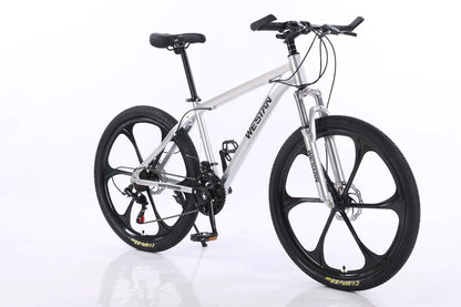 26" 21 Speed Mountain Bike for WESTAN - Aluminum Frame, Shimano, 6 Spoke Wheels