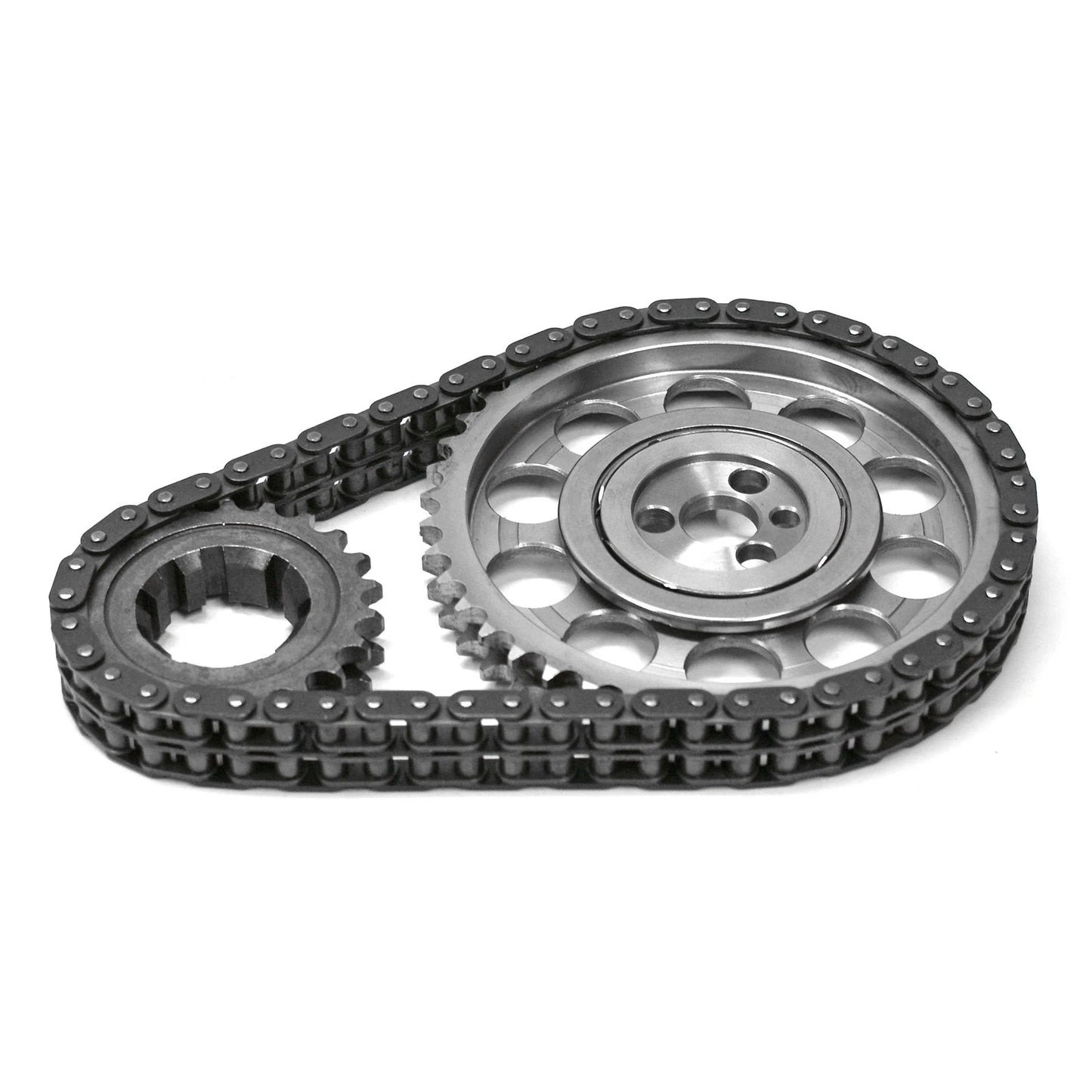 SBC 350 Double Roller Billet Steel Timing Chain for Chevy (Late)
