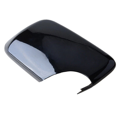 Right Black Door Side Mirror Cover Caps for BMW E46 325i 330i 330xi (1998-2005)