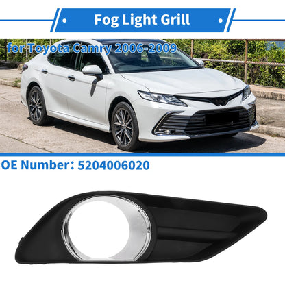 Front Left Fog Light Grill for Toyota Camry (2006-2009)