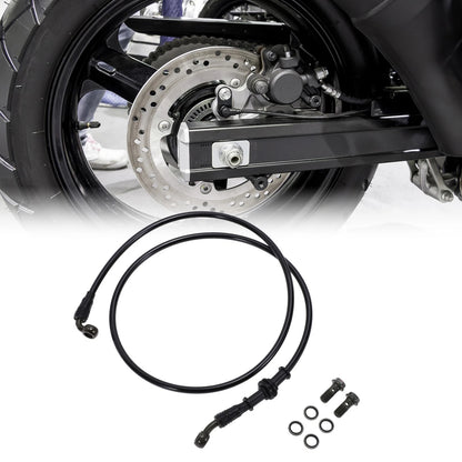 120 cm Brake Clutch Oil Hose Line Stainless Steel Wire Braid for Motorcycle