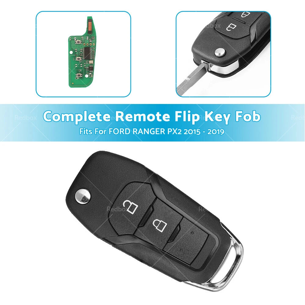 Remote Flip Key for Ford Ranger PX2 (2015-2019)