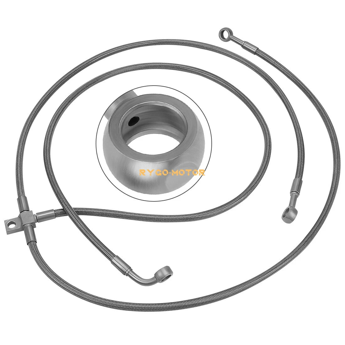 Front Brake Hose Line for Polaris Outlaw 450 (2008–2010)