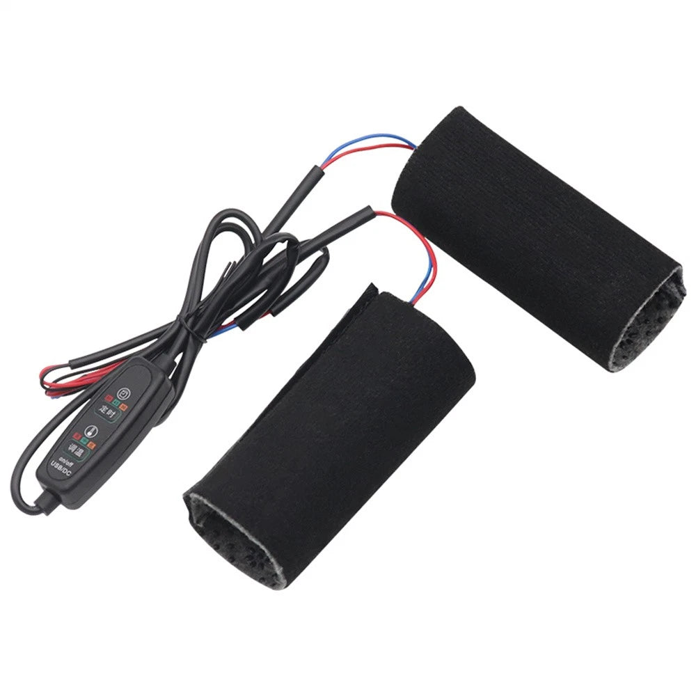 Heating Hand Grip Cover 9-15V w/ 3-Gear Temp Control for Car (2015-2023)