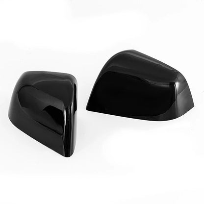Gloss Black Rear View Side Mirror Covers for Tesla Model Y (2017-2023)