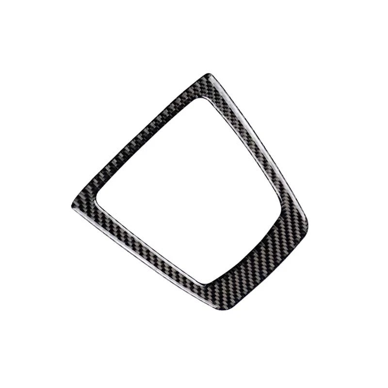 Carbon Fiber Center Console Gear Shift Knob Cover Trim Fit For BMW Z4 2009-2015