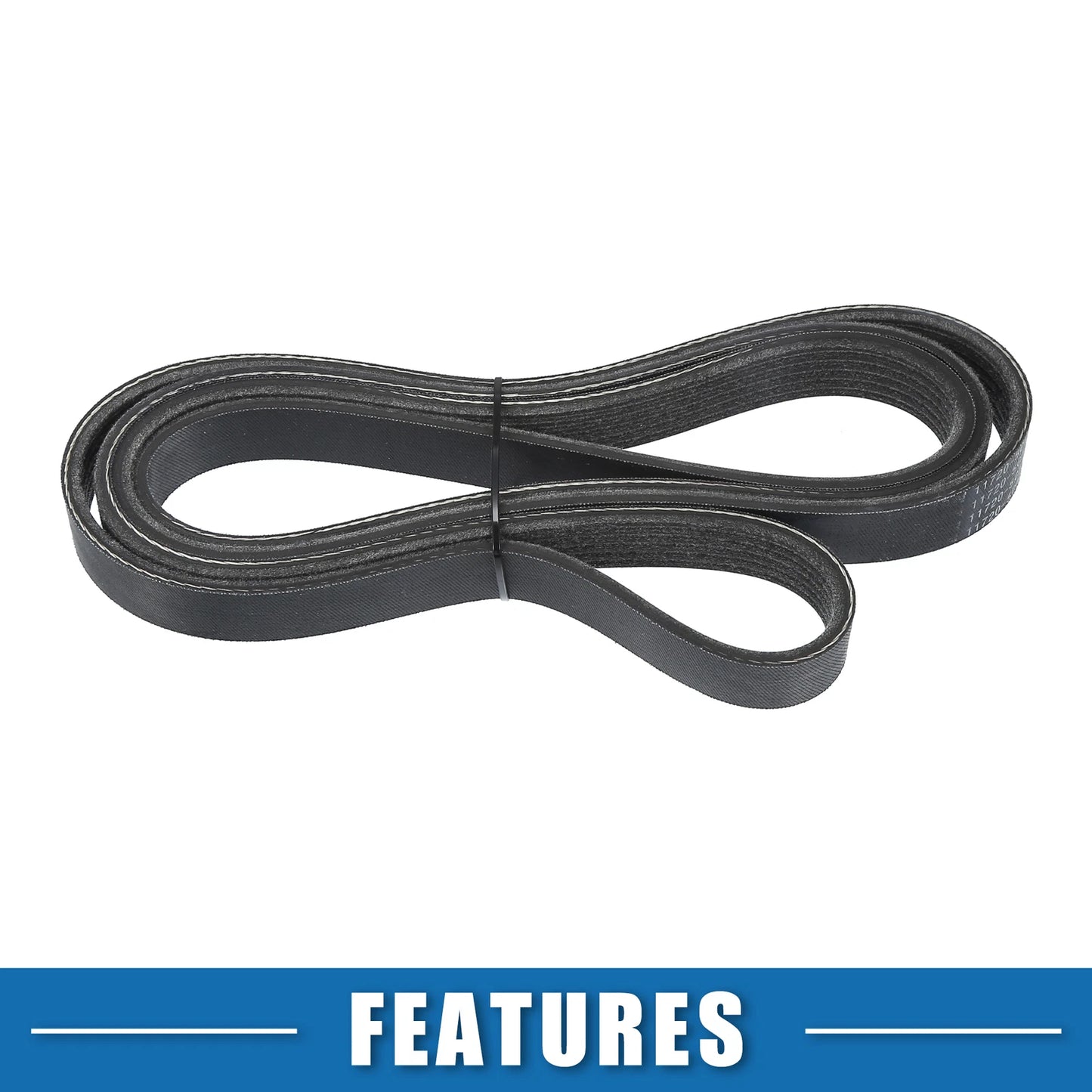 Serpentine Belt V-Ribbed for Infiniti Q50 3.0L V6