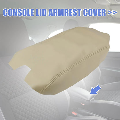 Center Console Lid Armrest Cover for Ford F150 (2009-2014) Beige