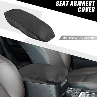 Center Console Armrest Cover for Toyota RAV4 (2013-2018) - Black