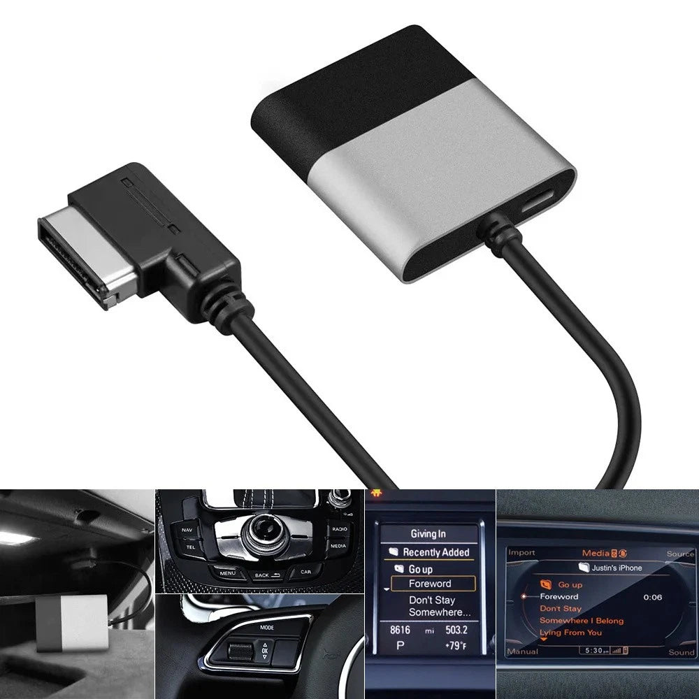 Bluetooth 5.0 AUX Adapter for Mercedes Benz C63, GLK350, GLK260 (2010-2020)