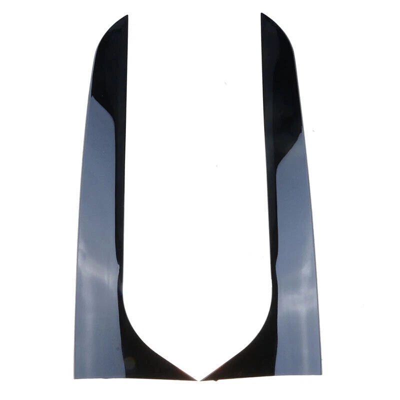 Gloss Black Rear Window Side Wing Spoilers for Audi A4 B8 Allroad (2009-2016)