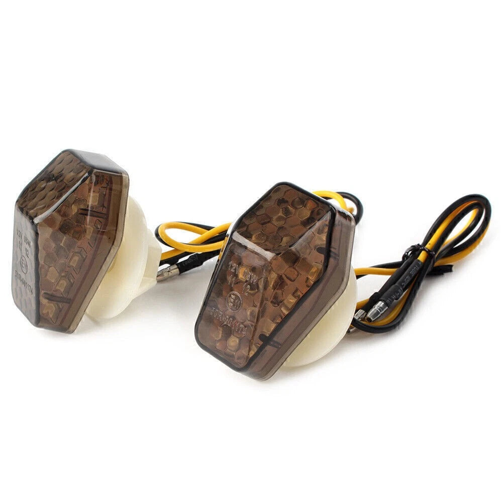 Amber LED Turn Signal Light Smoke Lens for Suzuki Bandit 600S 1000S 1200S (2000-2006)