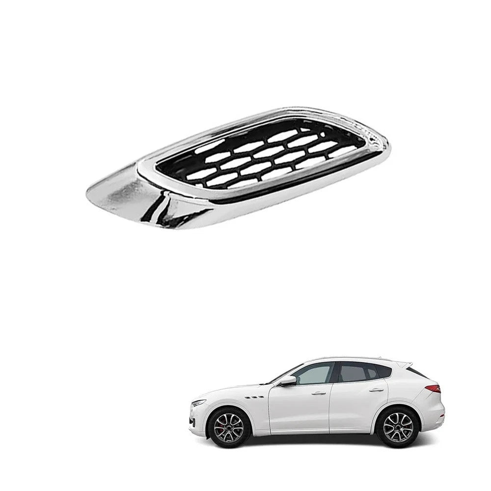 Chrome Plastic Front Left Fender Air Vent Cover for Levante (2017-2023)