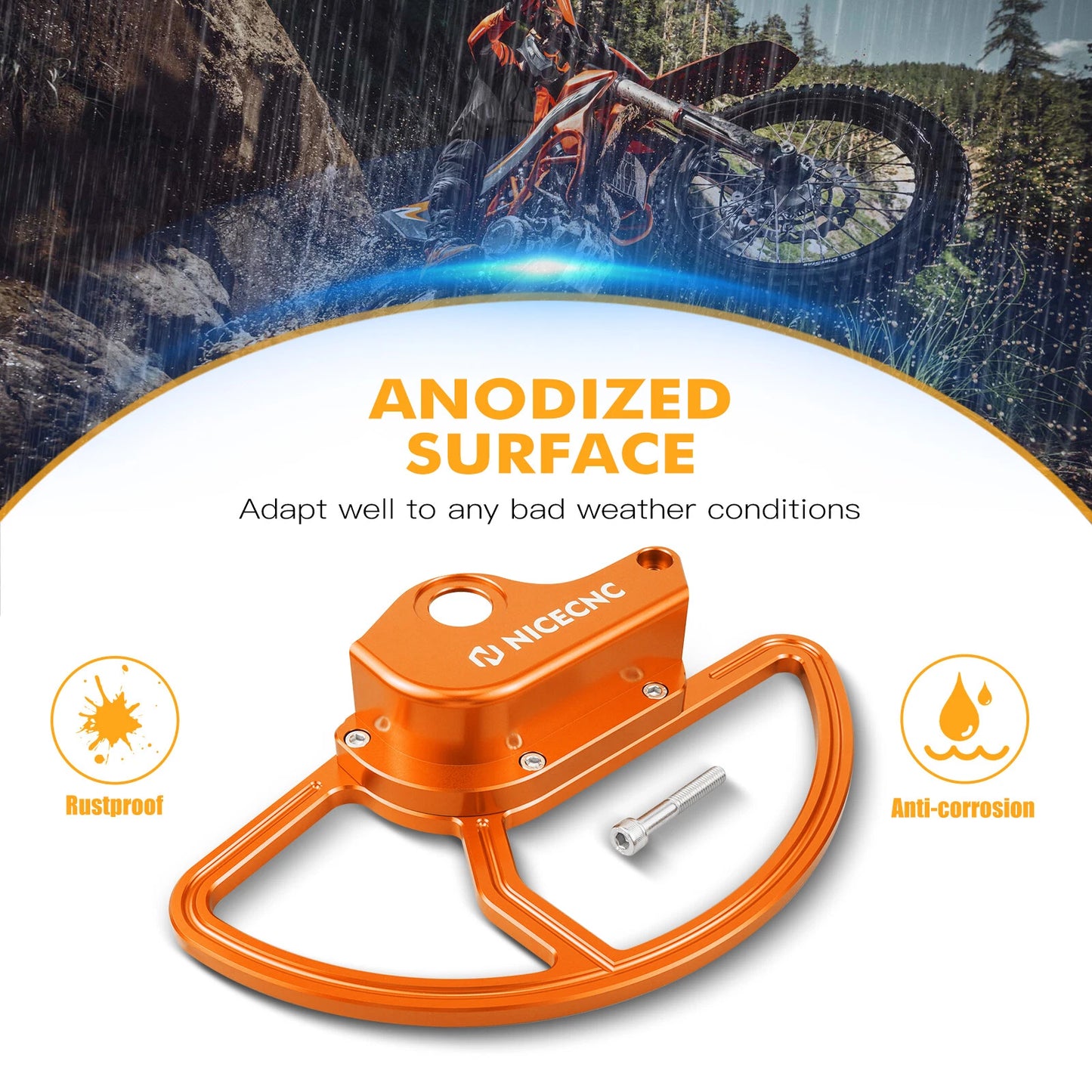 Front Brake Disc Guard for KTM 690 Enduro R (2014-2023)