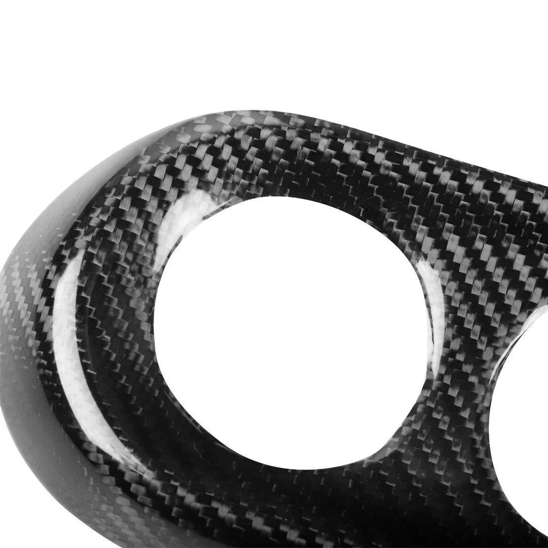 Carbon Fiber AC Panel Cover Trim for Mitsubishi Lancer EVO X (2008-2015)