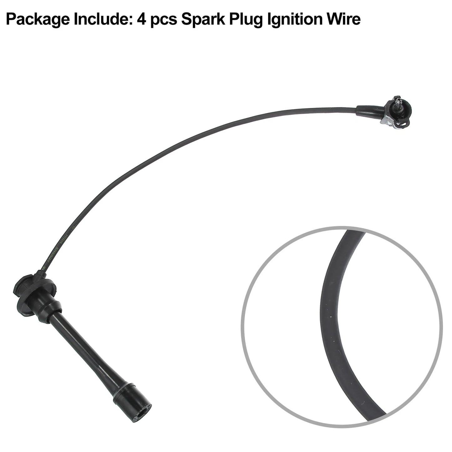 4pcs Spark Plug Ignition Wires for Toyota 4Runner 2.7L L4 (1996)