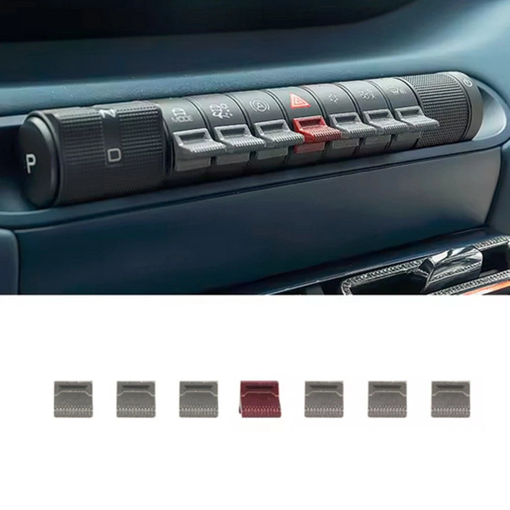 Air Conditioning Control Button Paddle Sticker Knob for BYD Dolphin (2021-2023)