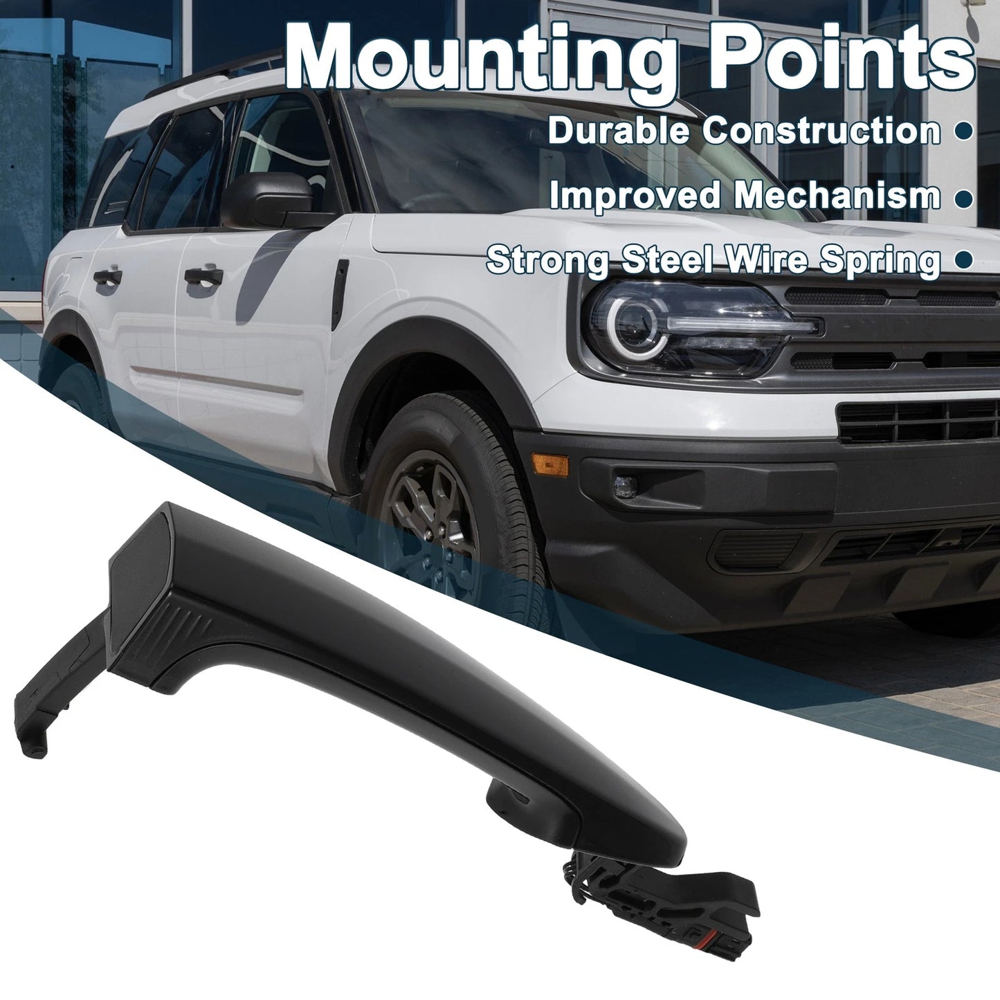 Front Left Exterior Door Handle for BMW X5 E70 E71 E72 (2007-2013)